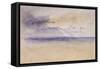 Off the Coast: Seascape and Clouds, 19th Century-JMW Turner-Framed Stretched Canvas