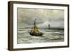Off the Coast-Hendrik William Mesdag-Framed Art Print