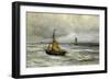 Off the Coast-Hendrik William Mesdag-Framed Art Print