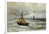 Off the Coast-Hendrik William Mesdag-Framed Art Print