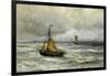 Off the Coast-Hendrik William Mesdag-Framed Art Print