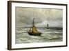 Off the Coast-Hendrik William Mesdag-Framed Art Print