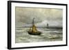 Off the Coast-Hendrik William Mesdag-Framed Art Print