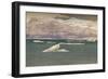 'Off the Edge of the Ice - Gathering Storm, 14th September 1893, (1897)-Fridtjof Nansen-Framed Giclee Print