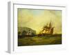 Off the Needles, Isle of Wight, 1899-George Gregory-Framed Giclee Print