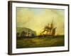 Off the Needles, Isle of Wight, 1899-George Gregory-Framed Giclee Print