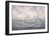 Off the Needles, Isle of Wight, 1997-Richard Willis-Framed Giclee Print