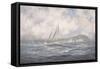 Off the Needles, Isle of Wight, 1997-Richard Willis-Framed Stretched Canvas