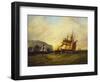 Off the Needles, Isle of Wight-George Gregory-Framed Giclee Print