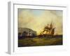 Off the Needles, Isle of Wight-George Gregory-Framed Giclee Print