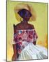 Off the Shoulder-Boscoe Holder-Mounted Giclee Print