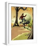 Off To Adventure-Mischief Factory-Framed Giclee Print