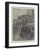 Off to Ashanti, the Loanda Going Down Channel, the Soldiers' Deck-Henry Charles Seppings Wright-Framed Giclee Print