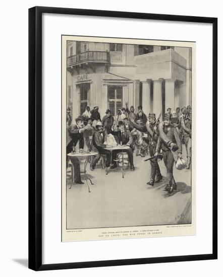 Off to Crete, the War Fever in Greece-Henry Marriott Paget-Framed Giclee Print