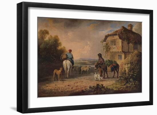 Off to Market, 1828-Edmund Bristow-Framed Giclee Print