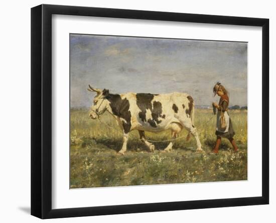 Off to Market-Hans Michael Therkildsen-Framed Giclee Print