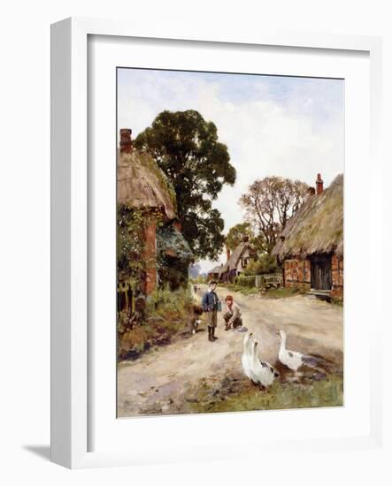 Off to School-Henry John Yeend King-Framed Giclee Print