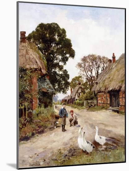 Off to School-Henry John Yeend King-Mounted Giclee Print