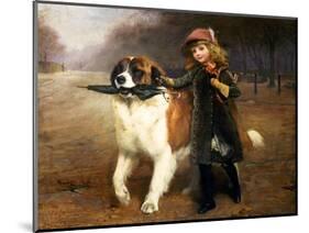 Off to School-Charles Burton Barber-Mounted Giclee Print