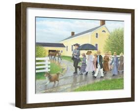 Off to School-Kevin Dodds-Framed Giclee Print