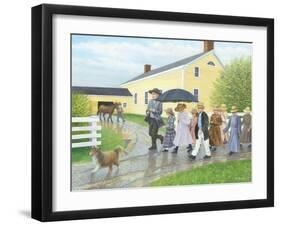 Off to School-Kevin Dodds-Framed Giclee Print