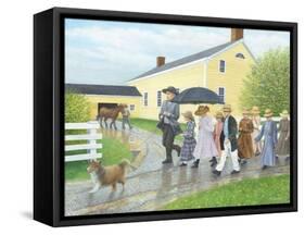 Off to School-Kevin Dodds-Framed Stretched Canvas