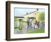 Off to School-Kevin Dodds-Framed Giclee Print