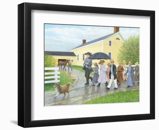 Off to School-Kevin Dodds-Framed Giclee Print