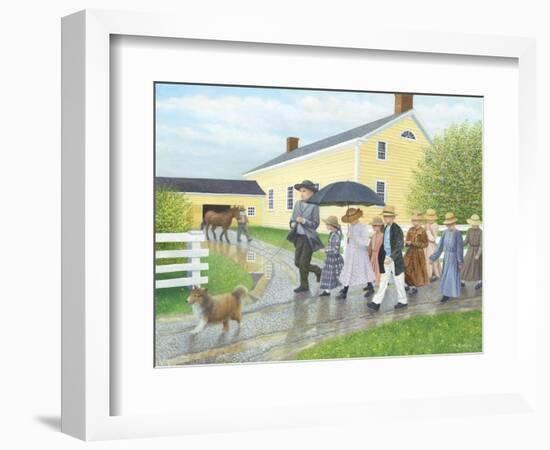 Off to School-Kevin Dodds-Framed Giclee Print