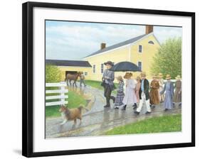 Off to School-Kevin Dodds-Framed Giclee Print