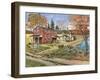 Off to School-Bob Fair-Framed Giclee Print