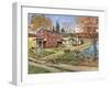 Off to School-Bob Fair-Framed Giclee Print