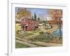 Off to School-Bob Fair-Framed Giclee Print