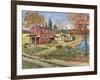 Off to School-Bob Fair-Framed Giclee Print