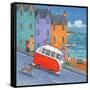 Off to the Beach-Peter Adderley-Framed Stretched Canvas