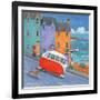 Off to the Beach-Peter Adderley-Framed Art Print