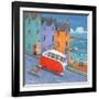 Off to the Beach-Peter Adderley-Framed Art Print