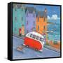 Off to the Beach-Peter Adderley-Framed Stretched Canvas