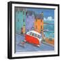 Off to the Beach-Peter Adderley-Framed Art Print