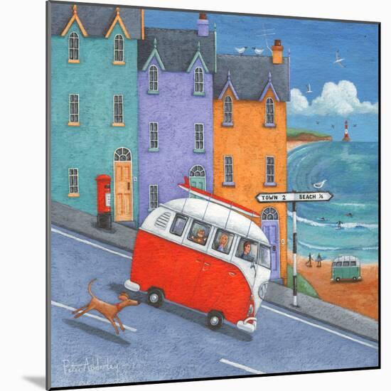 Off to the Beach-Peter Adderley-Mounted Art Print