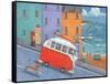 Off to the Beach-Peter Adderley-Framed Stretched Canvas