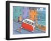 Off to the Beach-Peter Adderley-Framed Art Print