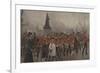 Off to the Front - Yorkshire Regiment, 1899-Maurice Henri Orange-Framed Giclee Print