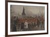 Off to the Front - Yorkshire Regiment, 1899-Maurice Henri Orange-Framed Giclee Print