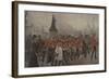 Off to the Front - Yorkshire Regiment, 1899-Maurice Henri Orange-Framed Giclee Print