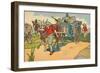 'Off to the Gold-Fields', 1912-Charles Robinson-Framed Giclee Print