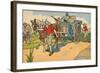 'Off to the Gold-Fields', 1912-Charles Robinson-Framed Giclee Print