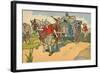 'Off to the Gold-Fields', 1912-Charles Robinson-Framed Giclee Print