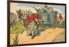 'Off to the Gold-Fields', 1912-Charles Robinson-Framed Giclee Print