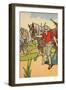 'Off to the Gold-Fields', 1912-Charles Robinson-Framed Giclee Print